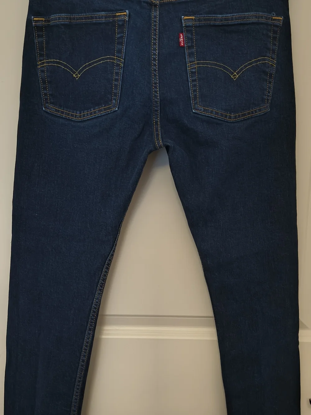 Levi's Slim Straight Dark Blue Jeans
